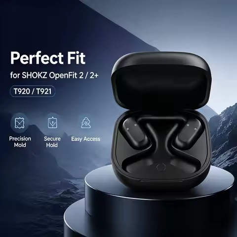 Replacement Charging Case For SHOKZ OpenFit 2 / 2+ T920 / T921 Earbuds Charger Box 500mAh Battery Ty
