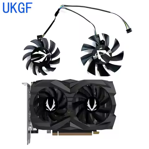 GA72S2U GA82S2H 12V 0.32A 4Pin Cooling FAN For ZOTAC GAMING GeForce GTX 1660 SUPER 1660Ti Twin Repla
