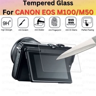 LAYAR CANON EOS M100/M50 Tempered Glass Screen Protector Canon EOS M 100 M 50 Anti-Scratch LCD Camer