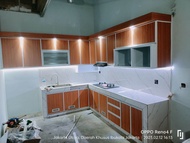 kitchen set aluminium murah costum/rak dapur