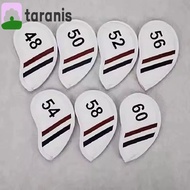 TARANIS Golf Wedge Cover, PU Leather 48 50 52 54 Degree Sand Wedge Headcover, Universal 56 58 60 Deg