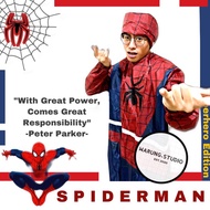 Ready STOCK APD GOWN SPIDERMAN Cute motif