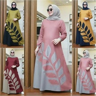 YULIA DRESS TOYOBO Baju Gamis Wanita Terbaru 2020 Dress Wanita Elegant