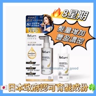 🔥《新版》🇯🇵Return 育髮精華素，低至$349/支，日本品牌 Return回本，香港行貨，正貨保證 🌈世界初! 頂尖頭髪再生科研成果 - 2周起效，8星期髮量增加、豐盈濃密✨ ❇️改善頭髮稀薄、