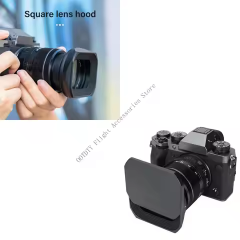 XF18-55 Lens Hood Replacement Easy Installation Camera Square Lens Adapter for 18-55mm F2.8-4 X-T30I