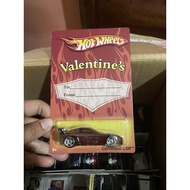Hotwheels 2007 corvette C6R valentine carded