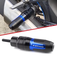 For Suzuki V-strom 650 / 1000 / XT/ DT Crash Pads Exhaust Pipe Guard Slider Frame Sliders Crash Anti