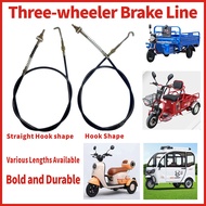 0.8m to 1.6m Bolded three-wheeler electric vehicle brake line Foot brake line hand brake line