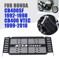 For Honda CB400SF  400SF CB400 VTEC Motorcycle Radiator Grille Grill Guard Protector Cooler Cover Tank Net Fender Parts