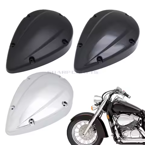 Motorcycle Chrome Carburetor Air Cleaner Filter Cover Cap For Honda Shadow Aero 750 VT750 VT750C2 Sp