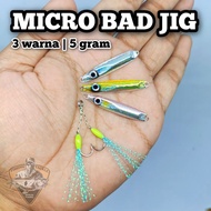 Micro jig Bad Lure Casting Bait 5gram Casjig