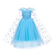 Christmas Frozen Princess Dress elsa Girls Dress elsa elsa Children's Costume