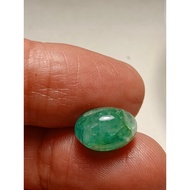 BATU ZAMRUD ASLI 4.90 carat Natural Emerald - BATU CINCIN  COLOMBIA.+ IKAT CINCIN