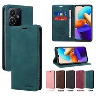 Ốp lưng cho Vivo y02 y02a y02s Y16 Y35 Y22 y22s y15a Y01 y33t y33s y21t y21e Y21 y21s Ốp Nắp gập Có