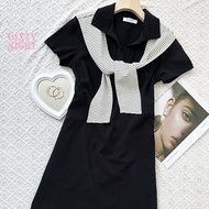 6IXTY8IGHT EULA, Short Sleeves Polo Dress Women DS11579
