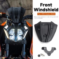 Motorcycle Windshield Front Windscreen Wind Deflector Guard Black Accessories For 390 Duke 390Duke D