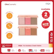 ESQA Trio Goddess Cheek Palette 13.5 Gr Series