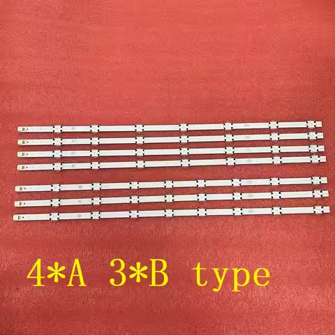 LED Strip For Toshiba 55U6763DB 55HK6W64A 55U6663DB TV SVV550AK7_UHD_7LED_B A 55AO4USB 55PUS6031 L55