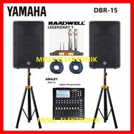 Paket Sound System Speaker Aktif Yamaha DBR 15 Mixer Digital Ashley