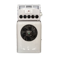 12v 24v integrated electrico para camiones two fans parking cooler