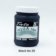 Cat Sablon Kardus Kertas & Styrofoam Aqua Ink - 1 Kg - Warna Black