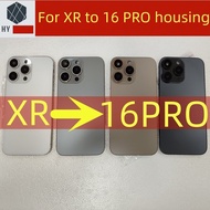 housing  For XR Like 16 Pro Housing XR Up To 16 Pro Housing Back DIY Back Cover Housing Battery Midd