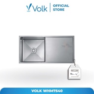 Volk Ilex WHM7540 Kitchen Sink Handmade Bak Cuci Piring