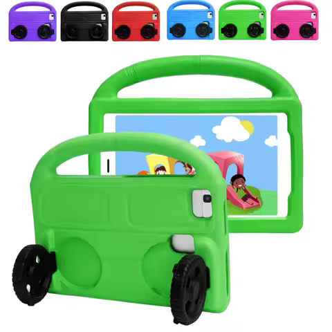 Kids Case for Huawei Mediapad M5 M3 8.4 Cartoon EVA Wheel Shockproof Soft Tablet Cover for T3 M3 Lit