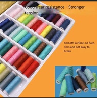 Wholesale high-quality sewing thread 50 colors 402 sewing thread household sewing machine hand sewing thread household sewing box