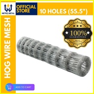 ♞,♘,♙Hog Wire Fence| Pig Wire| Farm Wire| Cattle Wire| Farm Wire | 55" (10 Hole) 40 Yards | Metro M