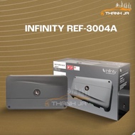 Infinity Reference 3004A 6-channel amplifier installed on car