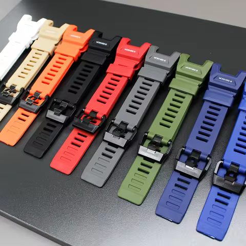 Soft Rubber watch Strap for GBD-H2000 Sport Watch Band TPU Bracelet Watch Accessories
