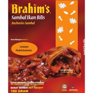 BRAHIM'S SAMBAL IKAN BILIS ANCHOVIES SAMBAL BRAHIM BRAHIMS BMRTE