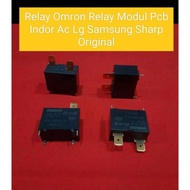 Part Relay Omron Relay Modul Pcb Indor Ac Lg Samsung Sharp Original.