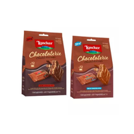 เวเฟอร์กรอบเคลือบช็อกโกแลต Loacker Chocolaterie Crispy Wafer น้ำหนัก 114 กรัม มี 2 รส สินค้าจากอิตาล