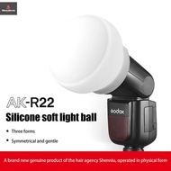 COD Flash Diffuser Dome Collapsible AK-R22 Silicone Soft Light For V1 Series Flashes AD100PRO AD200P