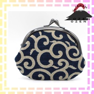 【Direct from Japan】 Maruzen Wallet, 3.3 inch cotton, pouch, made in Japan, approx. 12 x 10.5 x 3 cm 