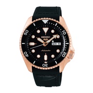 [Watchspree] Seiko 5 Sports Automatic Black Silicone Strap Watch SRPD76K1