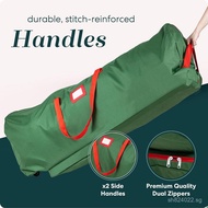 Oxford Cloth Christmas Tree Storage Bag Artificial Decoration Feet Holiday600D7.5Storage Bag with Wh