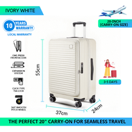 【SG Ready Stock】20 inch large cabin luggage 28 inch cabin size luggage bag suitcase luggage expandab