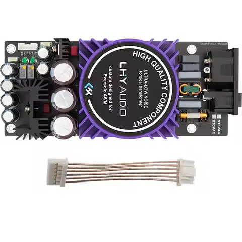 LHY AUDIO LPS-A6 230V 115V 35VA Linear Power Supply with Single Crystal Copper Output Cable for Ever