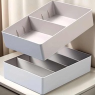 stationery organizer book shelf storage box organiser Rectangular Storage Box Drawer Right Angle Bas