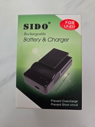 Sido LP-E17 battery and charger 電池及充電器