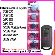 Baterai remot motor Scoopy 2021 2022 2023 Batre remot keyless Scoopy