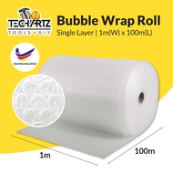 Single Layer Bubble Wrap Bubble Wrap Roll 1M x 100M Wrap Protection Air Bubble