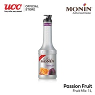 MONIN Passion Fruit Fruit Mix เสาวรสฟรุ๊ตมิกซ์ 1L.