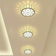 Simple Light Luxury Crystal LED Aisle Light Corridor Light Entrance Light Foyer Balcony Light Modeli