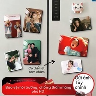 Combo of 5 Photos of Refrigerator Magnets Printed on Demand 4x6 5x7 6x9 9x12 10x15, Waterproof, Mean