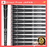 Geoleap Glory-T Rubber Golf Grips - 13 Piece Set, Standard/Mid Size, 6 Color Options, Thumb Pattern,