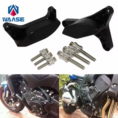 waase For Yamaha Fazer FZ-1 FZ1N FZ1S FZ-8 N/S FZ8N FZ8S 2006-2020 Engine Stator Timing Cover Guards